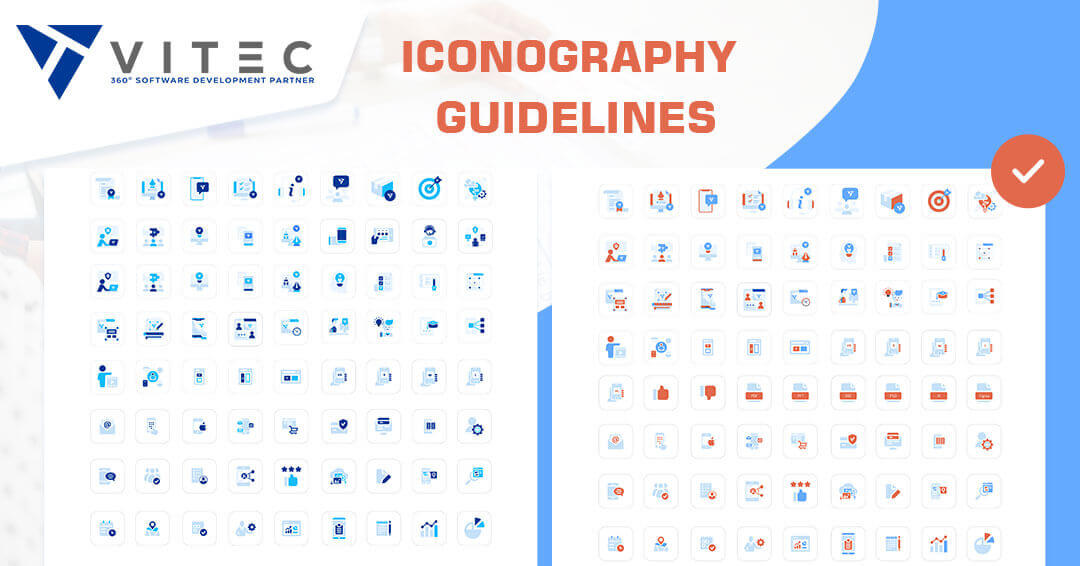 Vitec GmbH │ 360o Redesign Journey │ Custom Iconography Identity